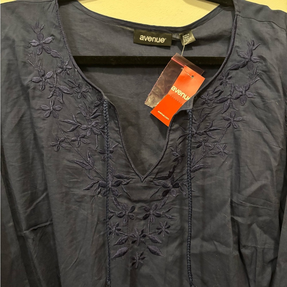 NWT AVENUE 100% COTTON TUNIC